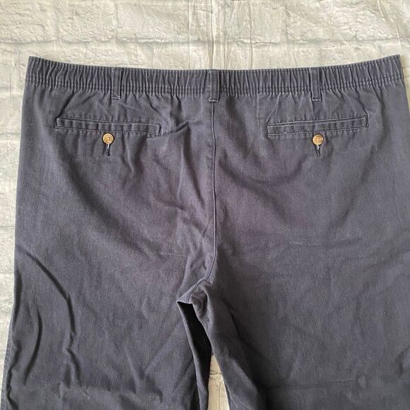 George men 42x30 pull on chino pants w/front pockets black - Picture 6 of 11